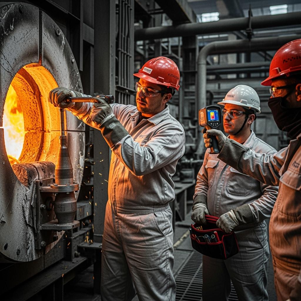 Çelik Fabrikaları İçin Verimli Yakıt Yanma Sistemlerinde Burner Nozzle Seçimi