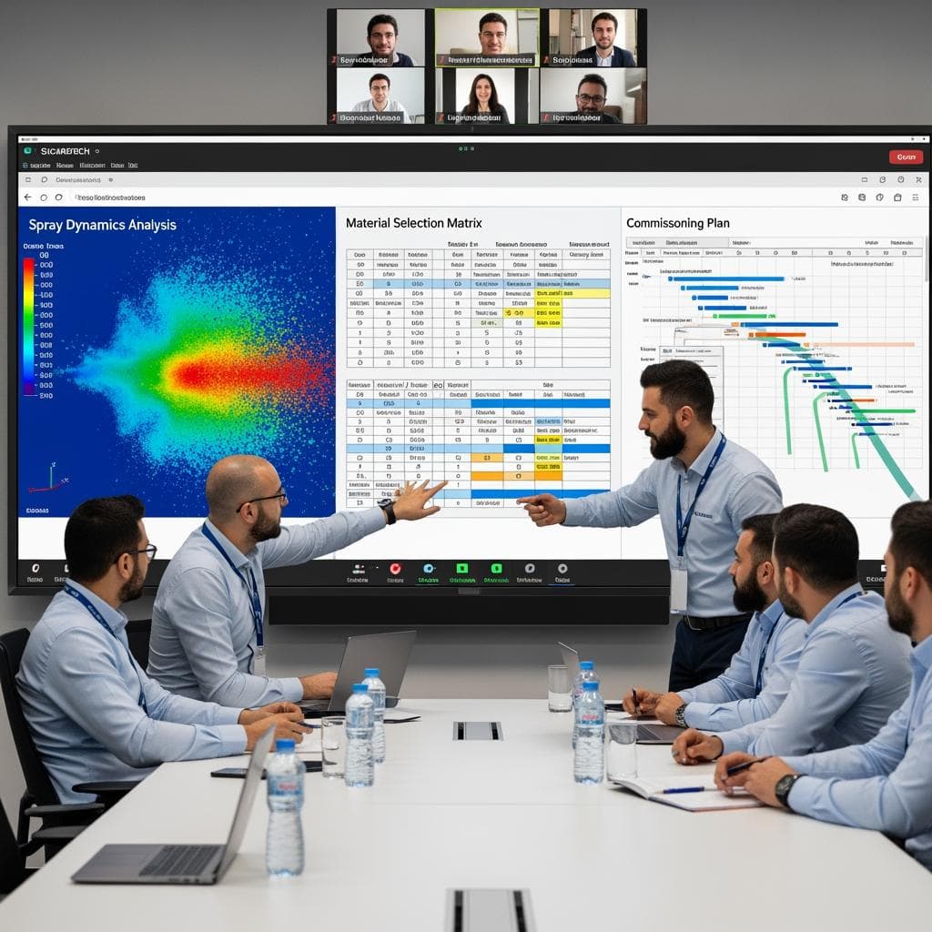 Endüstriyel baca gazı sistemlerinde SO2 yakalama verimliliğini artırma