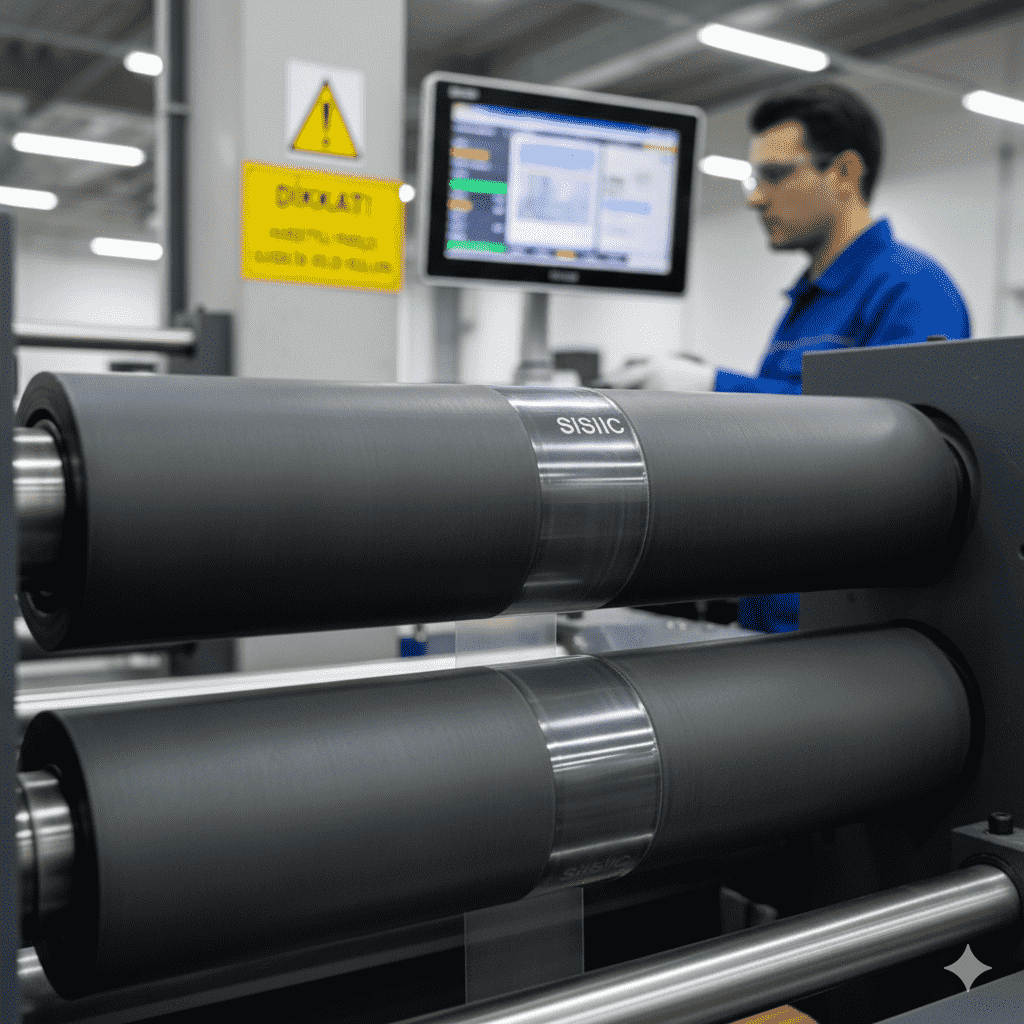 Silisyum Karbür ile Yapışmaz Rulo Kaplamaları Üretim Hatlarını Optimize Etme